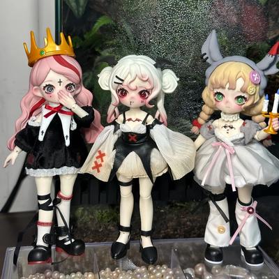 Heißes Nyssaa Bjd Bewegliches Spielzeug Nightmare Serie Trendige Figur 12 Punkte Blind Box Ornament Authentisch Festival Mädchen Kawaii Geschenk