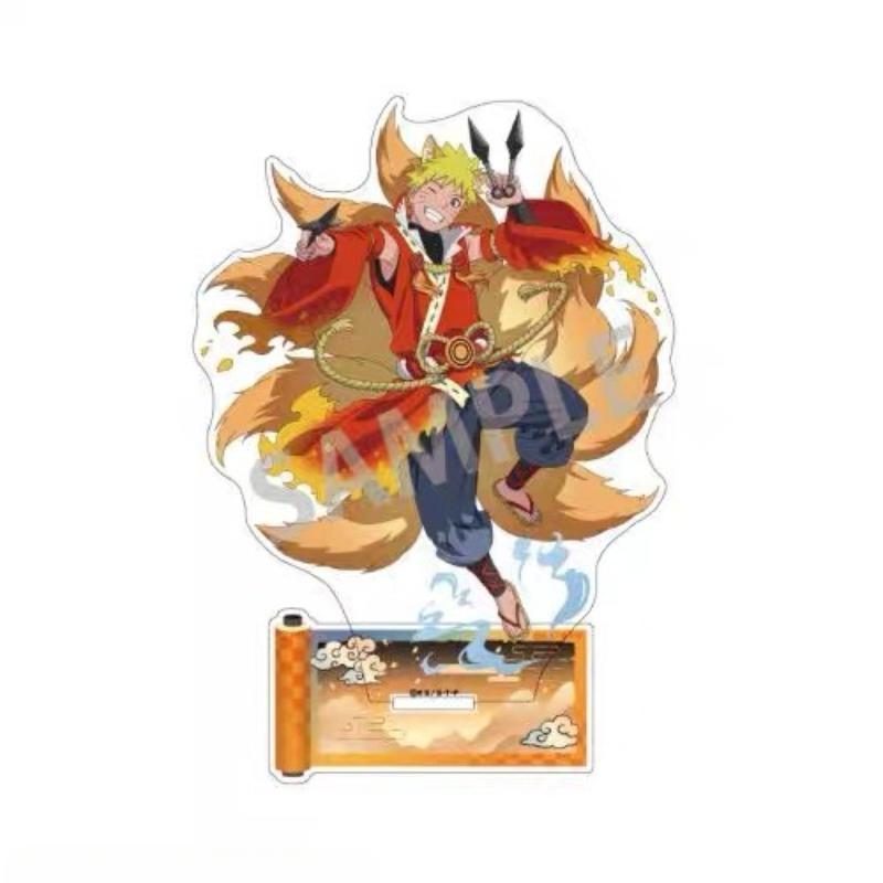 Naruto Japanese Anime Peripherals Uzumaki Naruto/Hatake Kakashi Acrylic Stand Collectible Desk Ornaments Creative Gift For Boy
