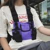 Unisex Chest Bag Vest: Tactical, Hip Hop, Cool Waist Backpack