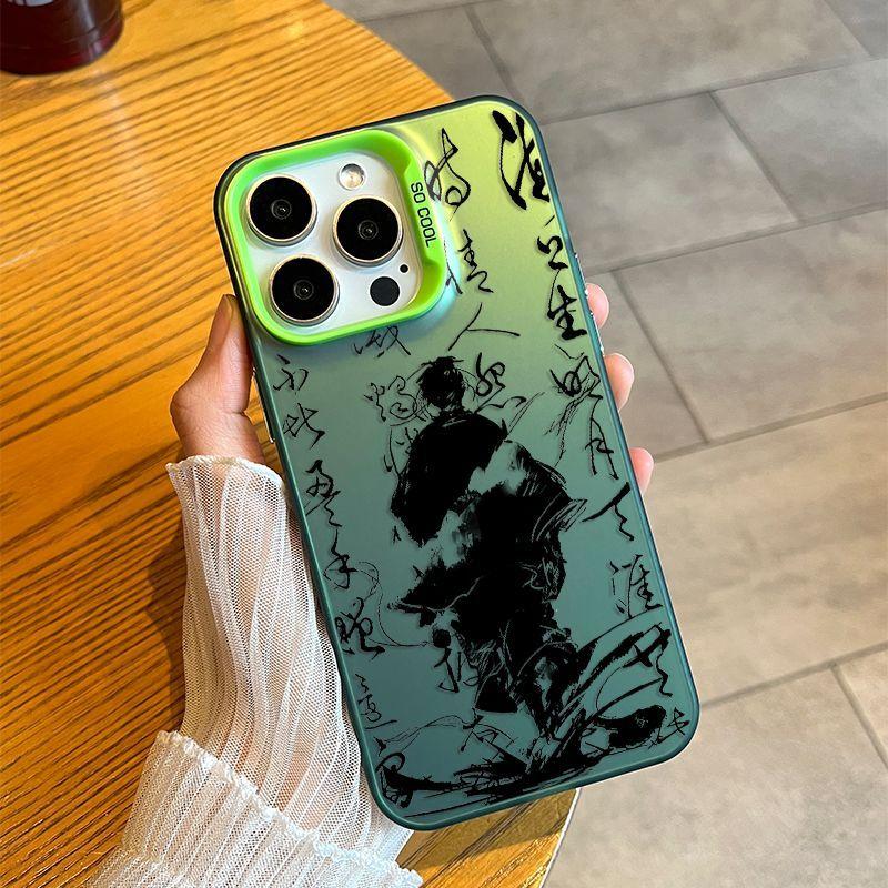 Cool Image Calligraphy Phone Case For IPhone 17 17E 16E Air 16 15 14 13 12 11 Pro Max Plus Luxury Protective Funda Unique Cover