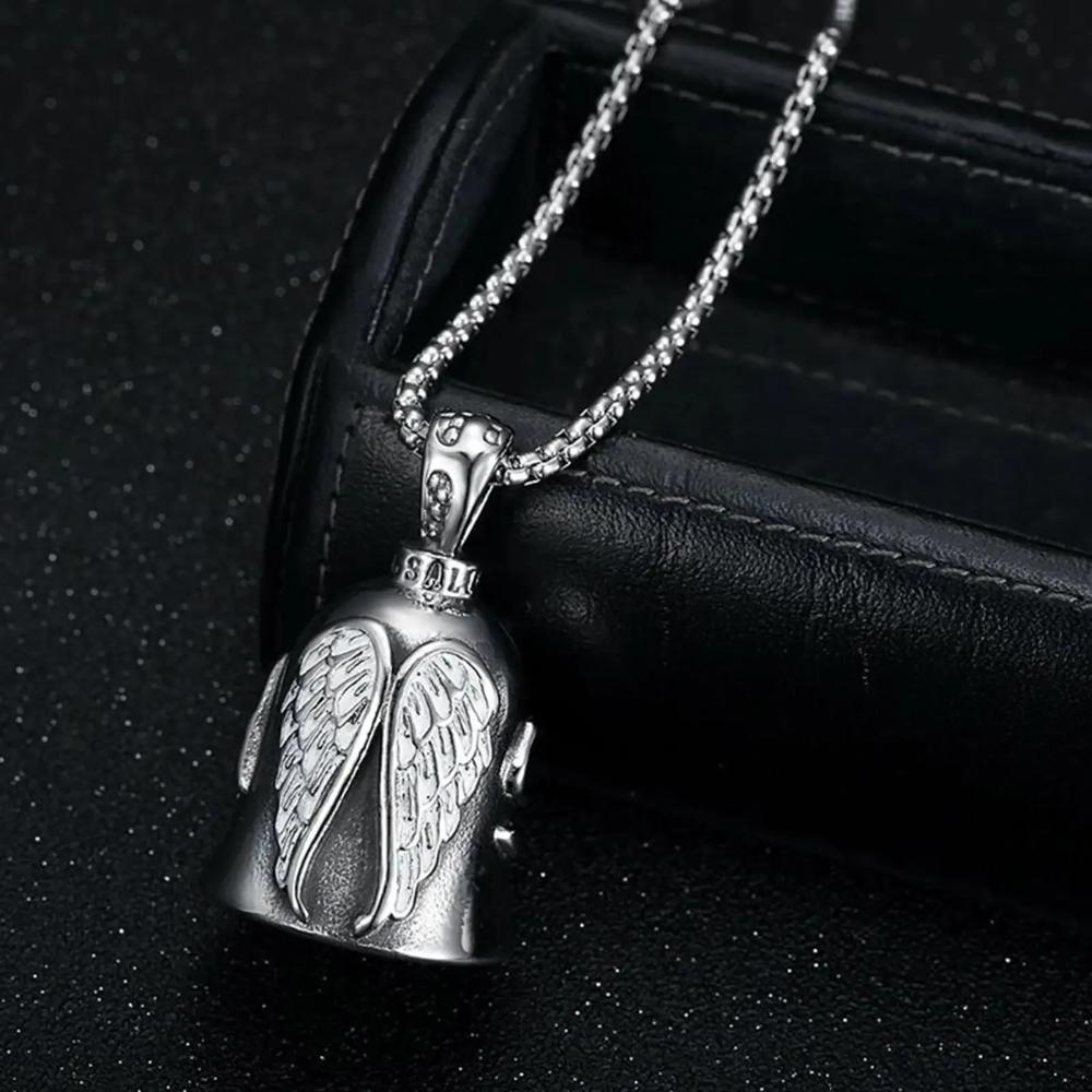 Reitglocke Angel Guardian Biker-Reitglocke, tragbares Motorradzubehör für Biker, Motorrad, Fahrrad, Valentinstagsgeschenk