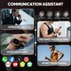 LIGE New Smart Watch 2.01-inch Curved Screen Bluetooth Call Outdoor Sports Waterproof Men's Smart Watch