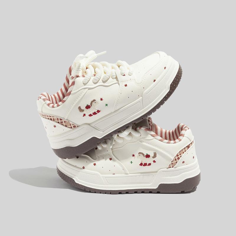 Высокие кроссовки - Новый стиль для девочек, Модные и универсальные для студентов, Повседневные кеды 35