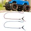 Traction Rope Fit for SCX10 1:5 1:8 1:10 RC Car Nylon RC Crawler Car Winch Recovery Strap with Hooks