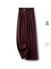 Women's Spring/Autumn Wide-Leg Drape Pants - Small Size, Straight Casual Design