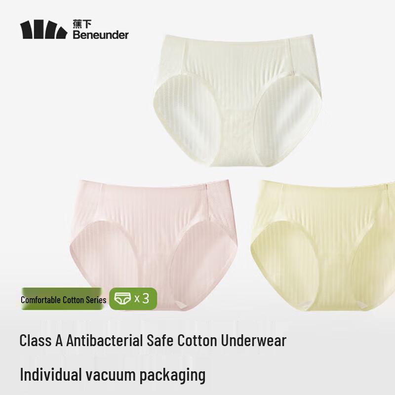 

Beneath the Banana Women s Antibacterial Cotton Underwear 3-Pack S