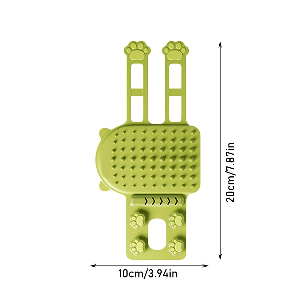 Cat Scratch Corner Brush Silicone Shedding Massage Comb Pet Grooming Brushes Pet Itch Tool Face Scratching Brush For Table Legs