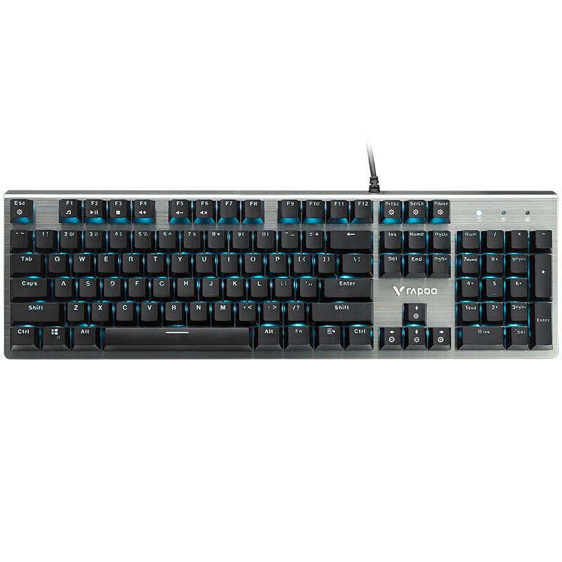 Rapoo V530 104-Key Waterproof Wired Mechanical Keyboard