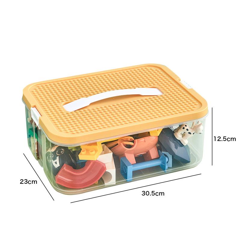 Building Block Storage Box 3Layers Large-Capacity Puzzle Toys Classified Organizer Box Child Toy Parts Blocks Storage Container