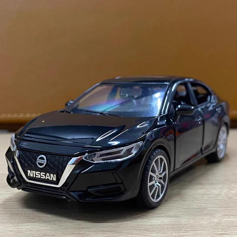 Modellino Auto Giocattolo in Lega pressofusa Nissan SYLPHY 1/32 Giocattolo con Suoni e Luci Collezionabili Regalo di Compleanno