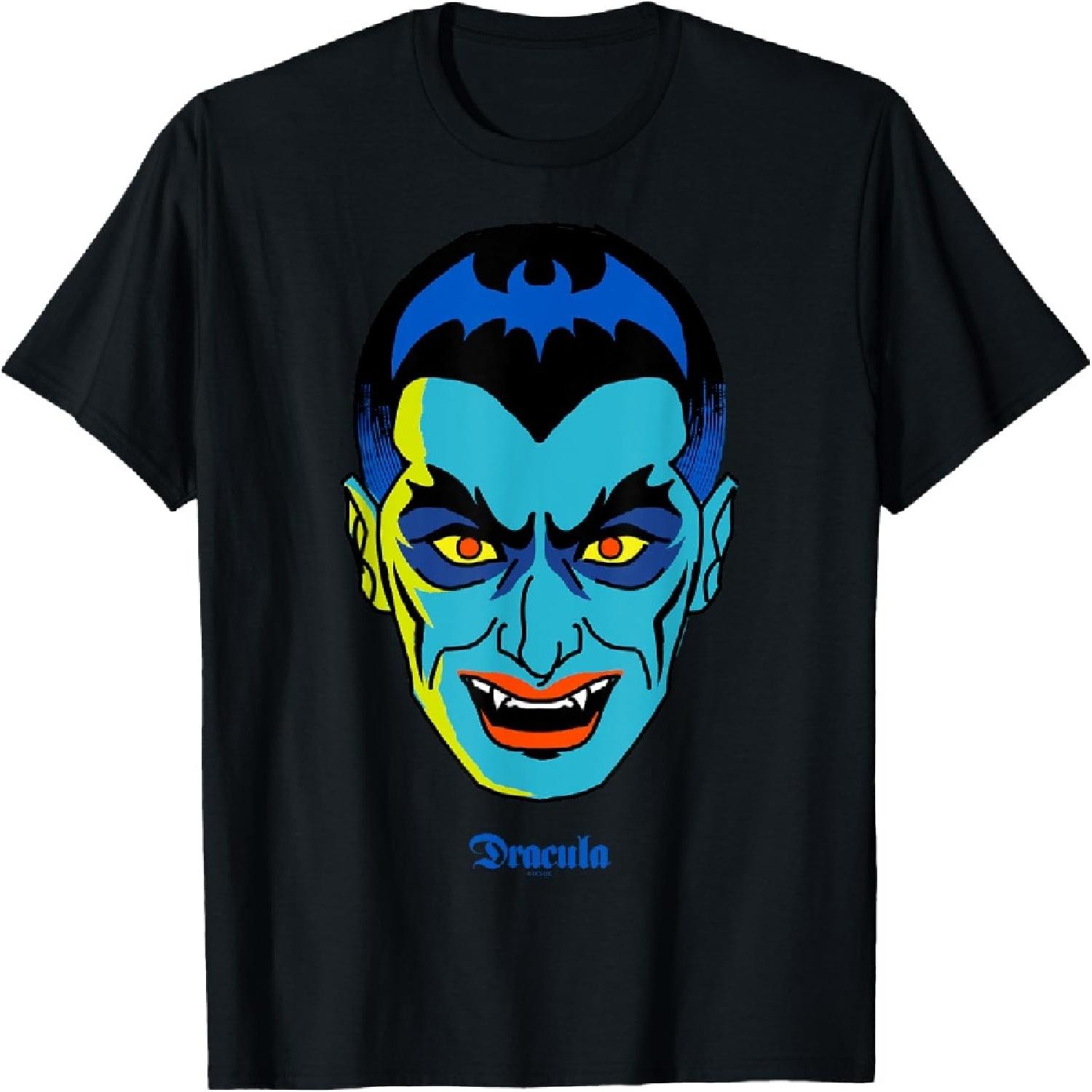 Dracula Retro Big Face T-Shirt S