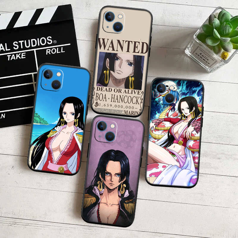 MH111 One Piece Boa Hancock Phone Case for Motorola Moto Edge 60 60s 70 G86 G56 G54 E14 G04S G45 G54 G64 S30 S50 X30 X40 X50 Pro Power Tylus