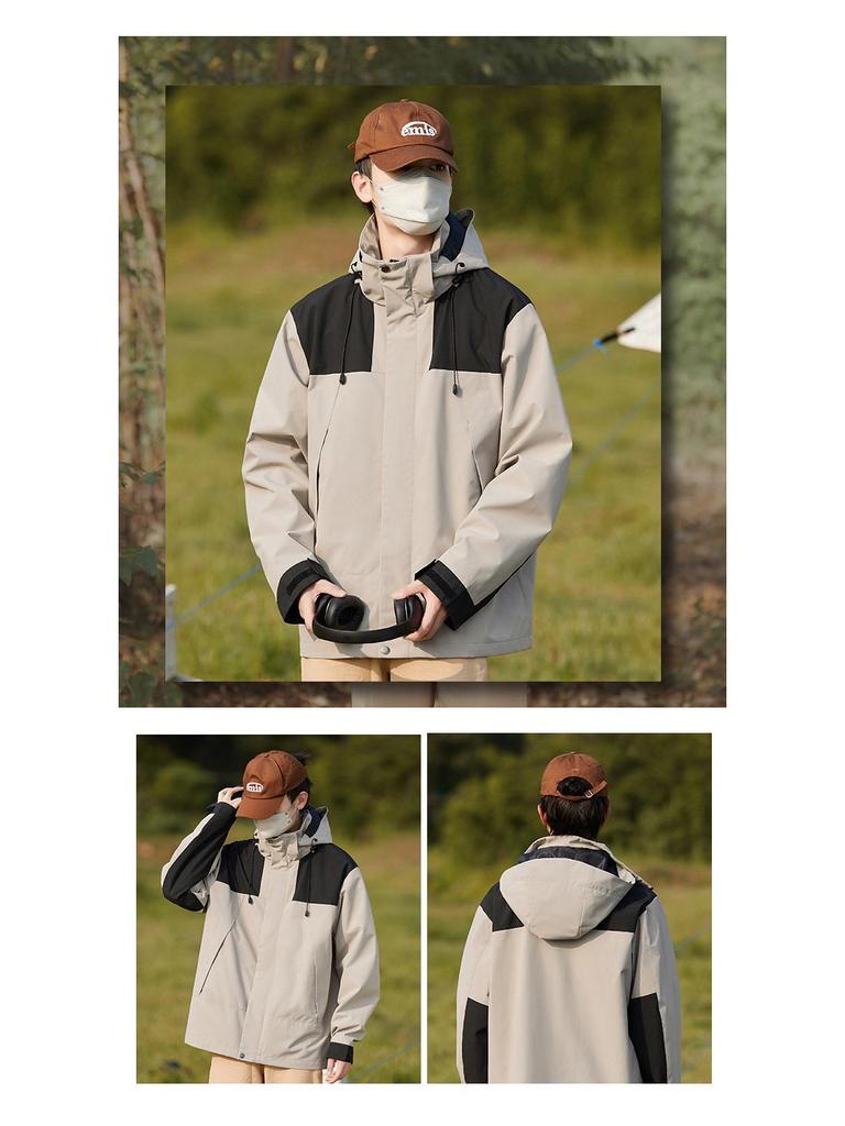 Unisex Lightweight Windbreaker Jacket for Spring/Autumn – Breathable Outdoor Streetwear for Travel, Fishing, and Hiking.