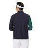 TaylorMade Color Block Long Sleeve Polo Shirt, White, Size M, Men's, 2024FW UN352