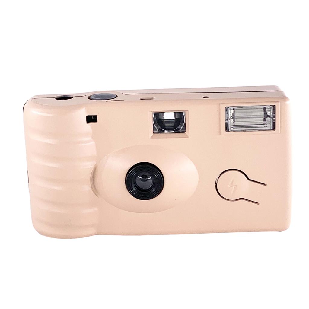 Disposable Camera with Built In Flash and 17 Shots Film Roll Easy To Use Single Use Once Take Pictures Tool