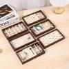 Multi-layer Wooden Jewelry Box Transparent Window Rings Necklace Jewelry Storage Case Organizer Bracelet Earrings