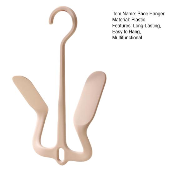 Drying Hanger Double Hook Shoe Holder Space-Saving Sneaker Hanger for Fast Air