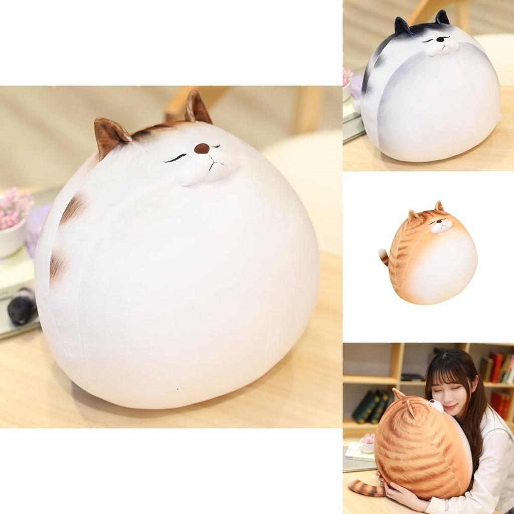 Cute Japanese Style Short-haired Cat Plush Toy With Pp Cotton Filling For Softness And Bounce