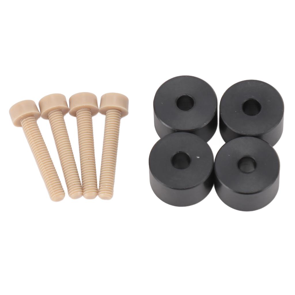 3D Printer Hotbed Column High Temperature Resistant PEEK Bed Mounts with Screws for VORON 2.4