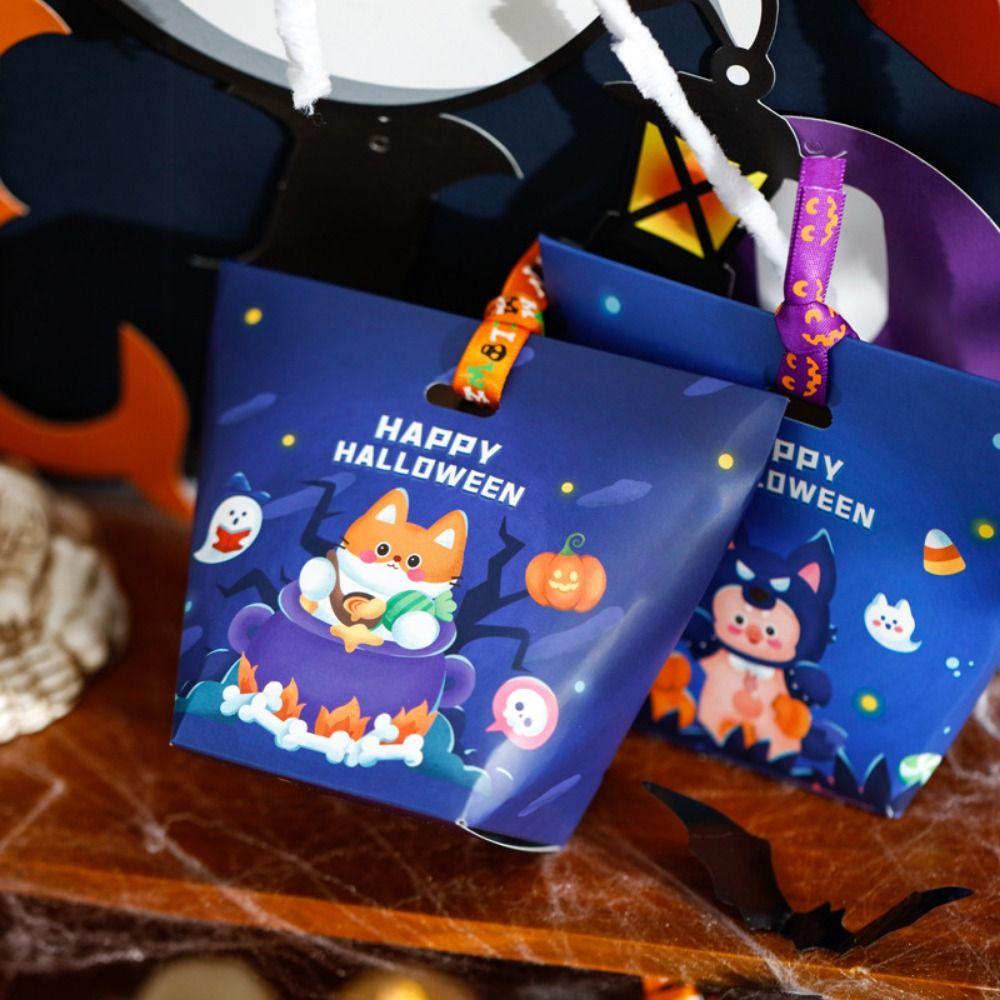 

Little Night Beast Storage Bag Lantern Bundle Pocket Cute Gift Bag Halloween