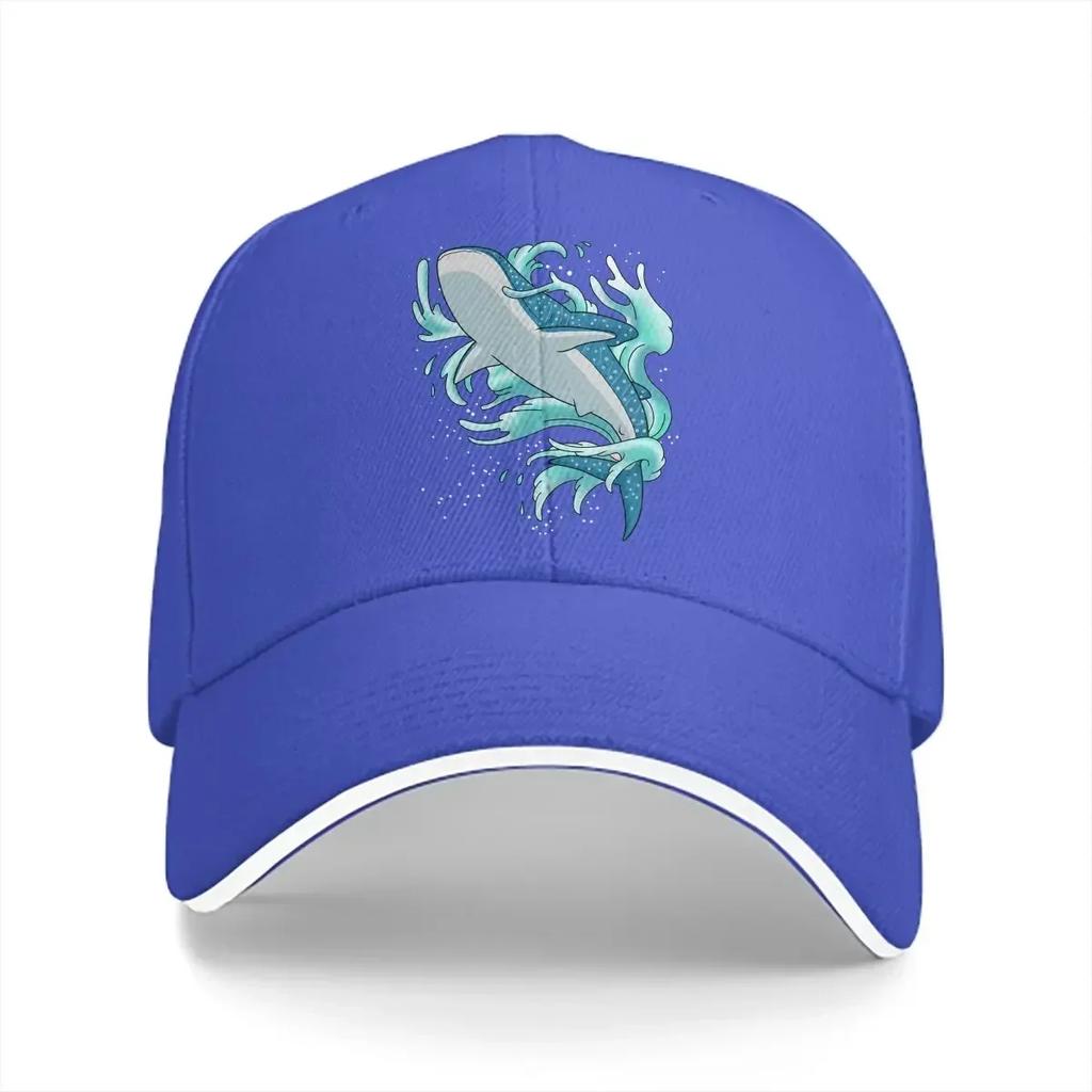Washed Unisexs Baseball Cap Snorkeling Whale Sports Snapback Caps Dad Hat Shark Scuba Diving Golf Hats