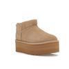 UGG Classic Ultra Mini Platform Boot Sand Women Sneakers Brown 1135092-SAN