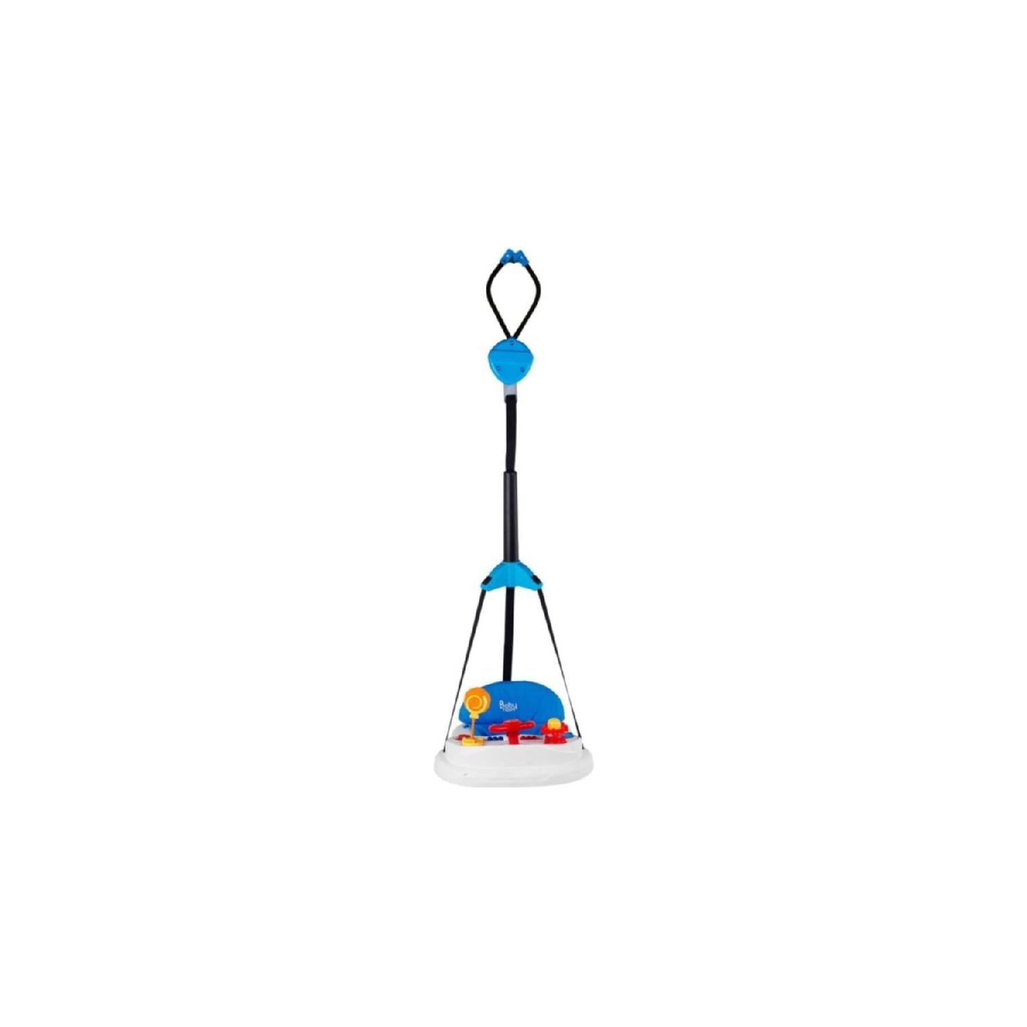

702 Hoppala Walker Zp Zp Blue With Luxury Toy синій