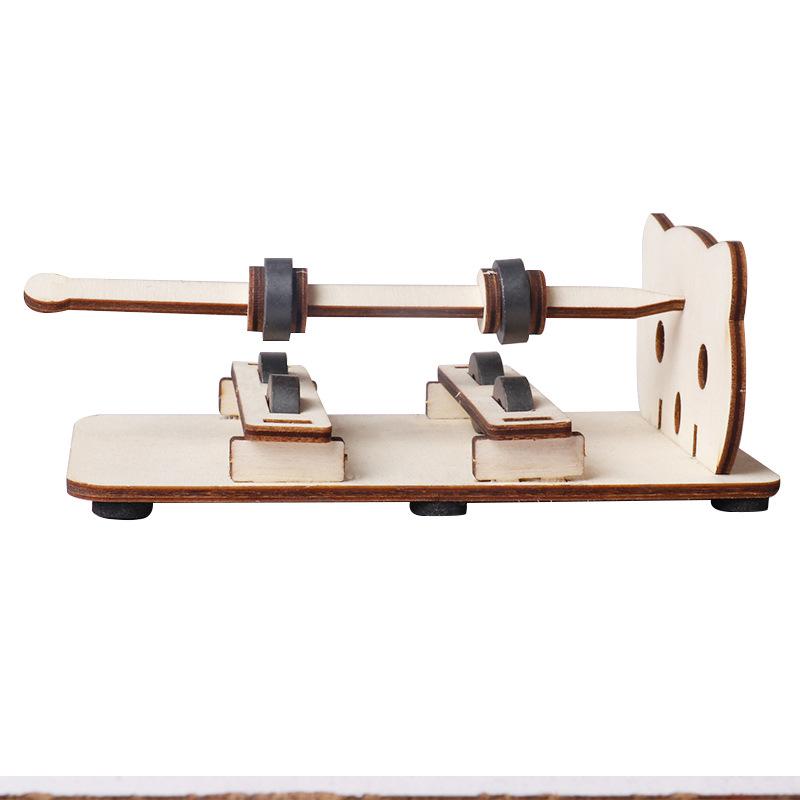 Child s Magnetic Levitation DIY Kit: Wooden Educational Science Toy