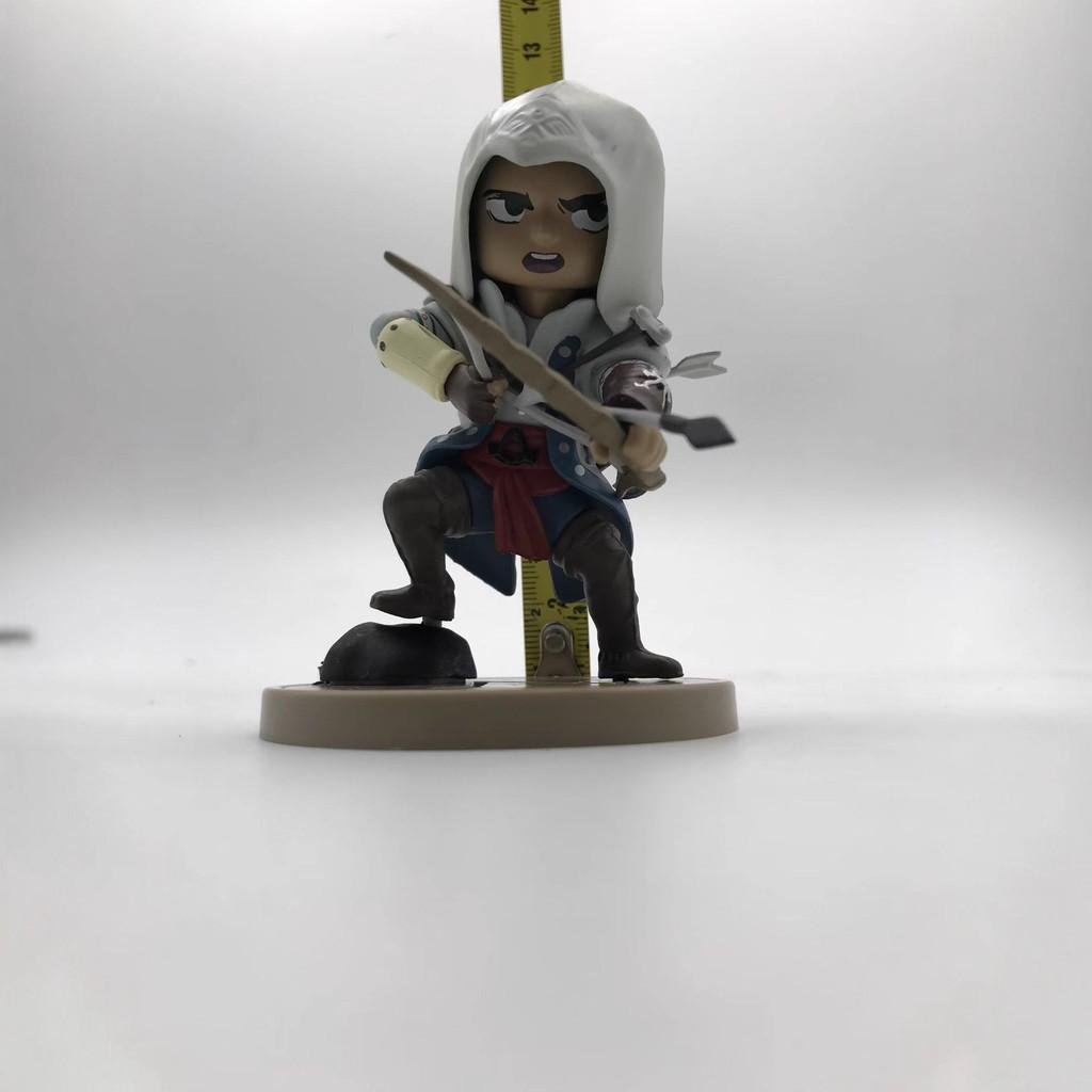Assassins Creed Pvc Collectible Figures Set For Fans Featuring Ezio Connor Edward