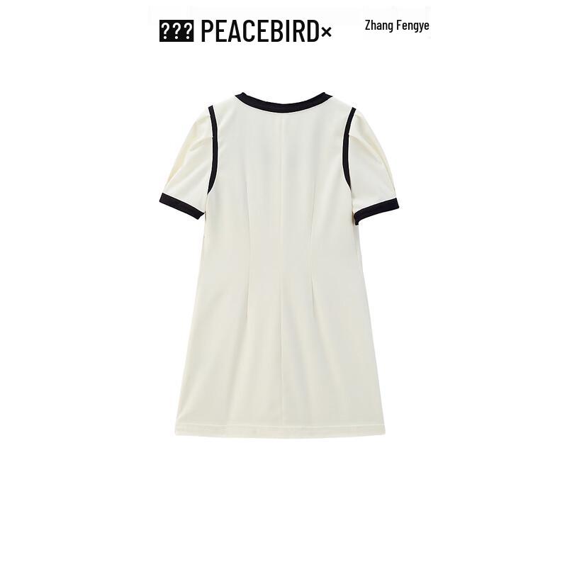 PEACEBIRD Women's Little Xiang Style Short Sleeve Dress