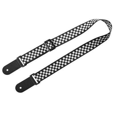 Tracolla regolabile per ukulele Tracolla con motivo stampato in morbido poliestere intrecciato con corda per appendere
