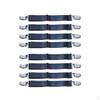 2x 4 Pieces Bed Sheet Corner Grippers Suspenders Fastener Clips Straps