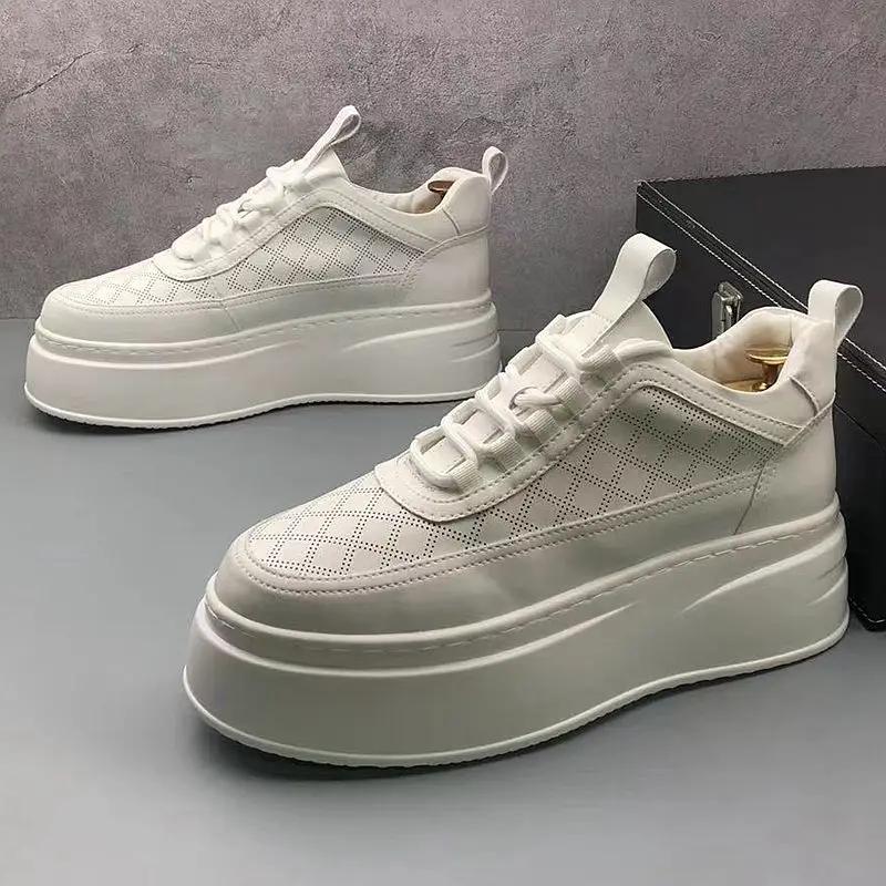 Модные мужские туфли из кожи для мужчин — фото 5