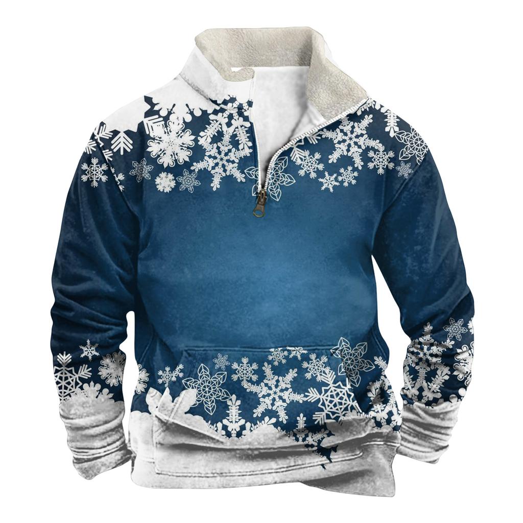 Vår Och Herr Ståkrage Sweatshirt Är Utomhus Casual Tröjor Toppar