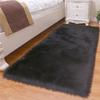 Plush Imitation Wool Carpet for Living Room, Coffee Table Mat, White Sofa Throw, Display Blanket, or Bedside Rug