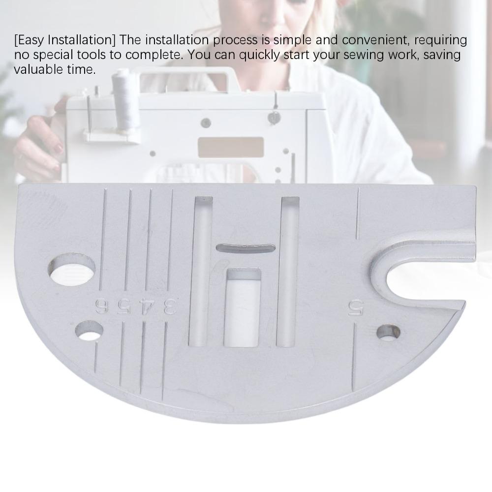 Steel Sewing Machine Needle Plate Multifunctional 8mm Size Steel Needle Plate Precision Zag Needle Plate for 974, 964, 968