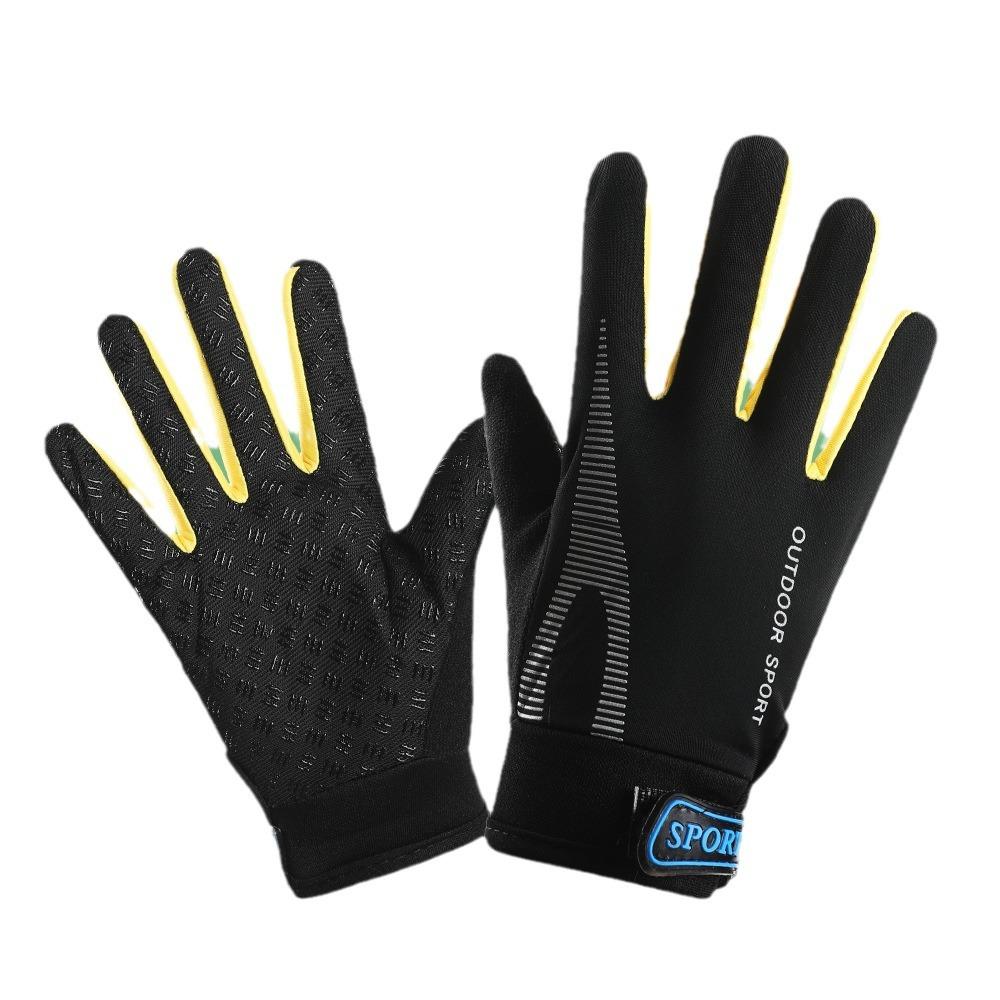 Kinder Sport Schutzhandschuhe für Frühling und Sommer Outdoor Radfahren für Männer und Frauen Kinder Vollfinger Anti-Rutsch Rollschuhlaufen Dünne Handschuhe