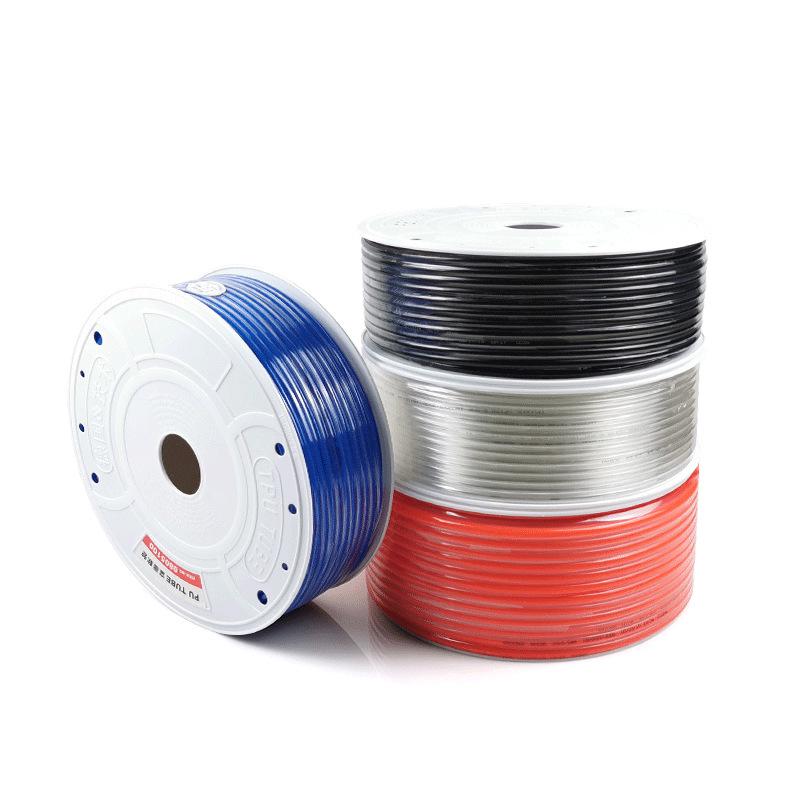 Pneumatic Explosion-Proof PU Air Hose for Air Compressors - High Pressure, Soft, Custom Length (3/4/6/8/10/12/14/16/18)