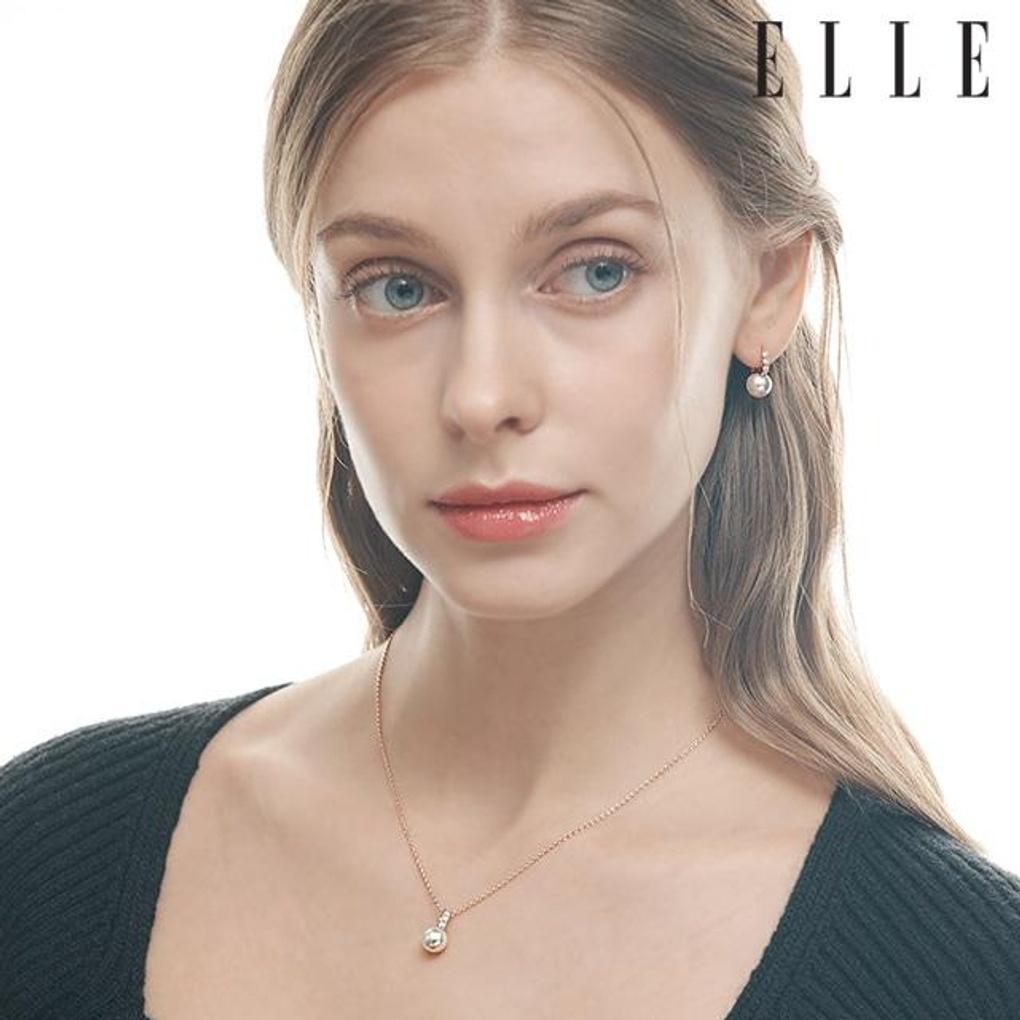 Bling Pearl Necklace ELBRNN217