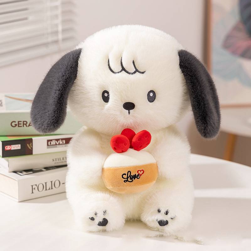 

Dog Cake Rabbit Plush Toy Cute Cartoon Children Room Decoratio Throw Pillows Dog,35cm/13.78in