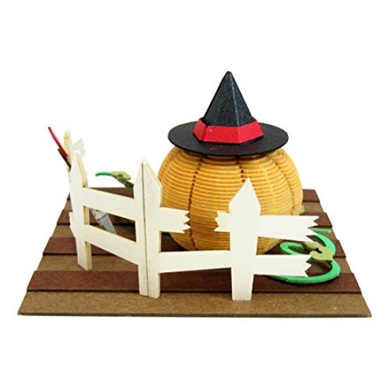 Sankei Miniature Art Mini Halloweenowa Dyniowa Farma Papierowy Model MP05-17