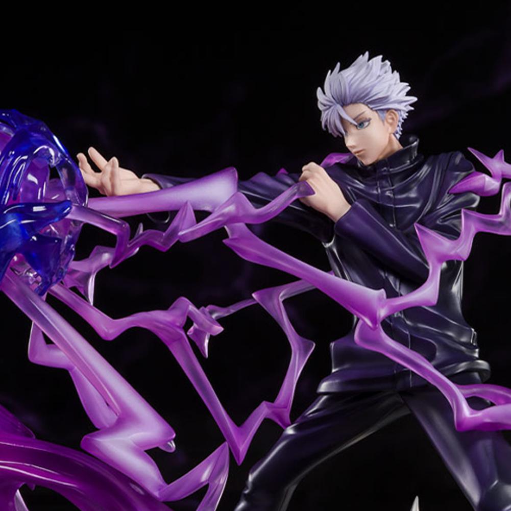 JJK Anime Figure Gojo Satoru Combat Style Action Figure Satoru Gojo Figurine Collection Adult Model Toy Ornament Doll Gifts