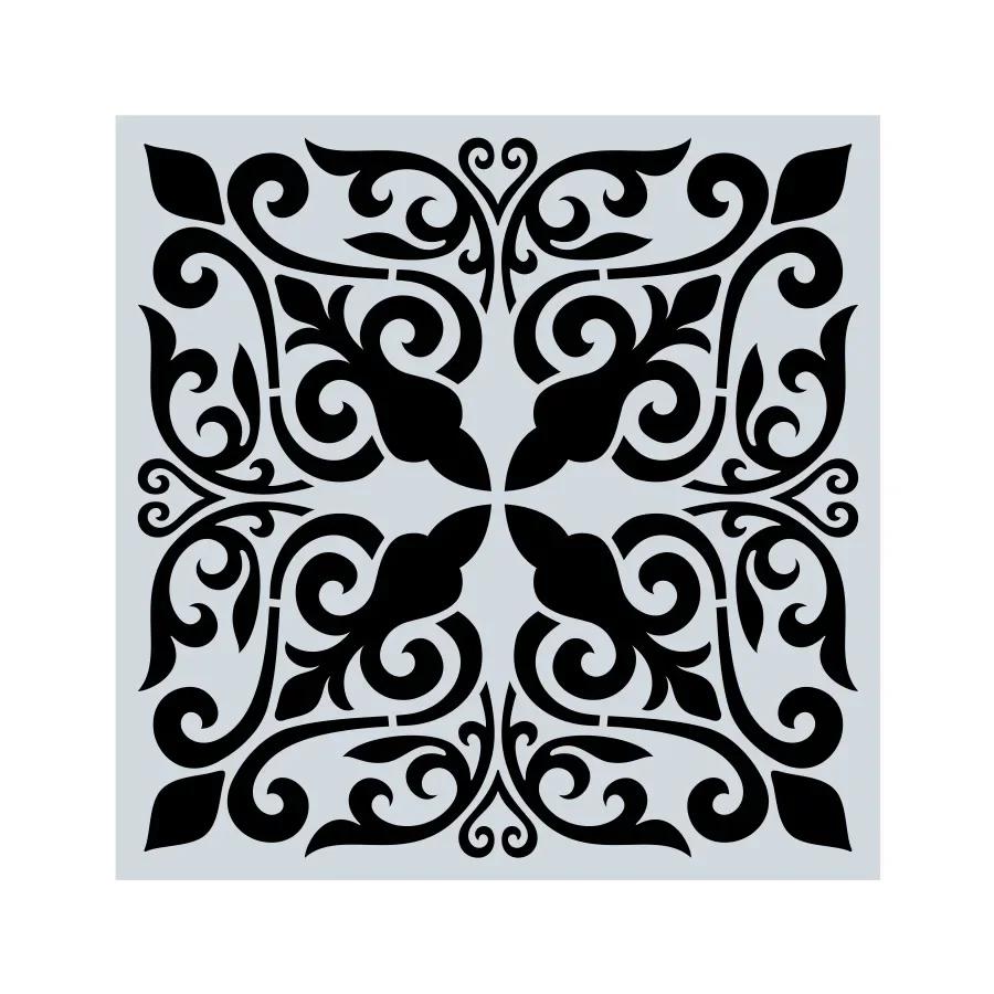 Plantillas Decorativas de Mandala con Patrones Bonitas Plantillas Huecas para Pintura en Spray Duraderas Lavables Herramienta de Dibujo para Decoración de Ventanas y Paredes DIY