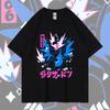Pokémon Gengar Tryckt T-shirt Ren Bomull T-shirt Herr 2026 Sommar Mode Överdimensionerad Street Casual Y2K Toppar Streetwear Kläder