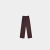 Word-of-mouth waist pants custom-woven and dyed Tencel wool anti-wrinkle narrow version straight wide-leg pants 1116 spring commuting versatile models