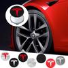 4 szt. 56/60 mm Nakładki na środek piasty koła samochodowego Naklejki z emblematem Pokrowce na felgi Opony Akcesoria samochodoweDla Model 3 Model Y Model S Model X
