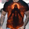 2025 Personalised Design Streetwear Men's T-Shirt Summer Oversized Casual Loose Short Sleeves Tee Fashion Male 3D Printed Tshirt