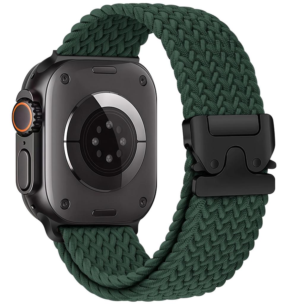 Braided Strap For Apple Watch ultra 3 2 Band 49mm 44mm 45mm 46mm 42mm 40mm 41mm Bracelet IWatch Series 11 9 8 7 10 SE band 44 mm