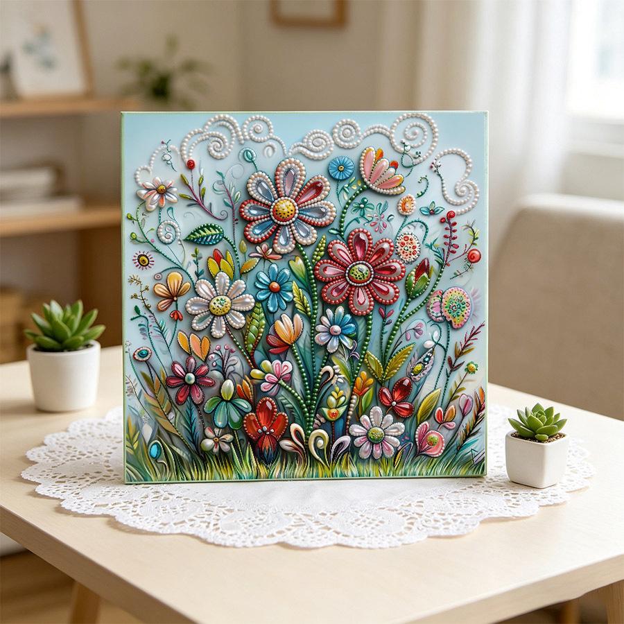 5D Cat Pearl Handmade DIY Pearl Painting Material Packaging Decoration Modern Minimalist Living Room Hanging Decoration