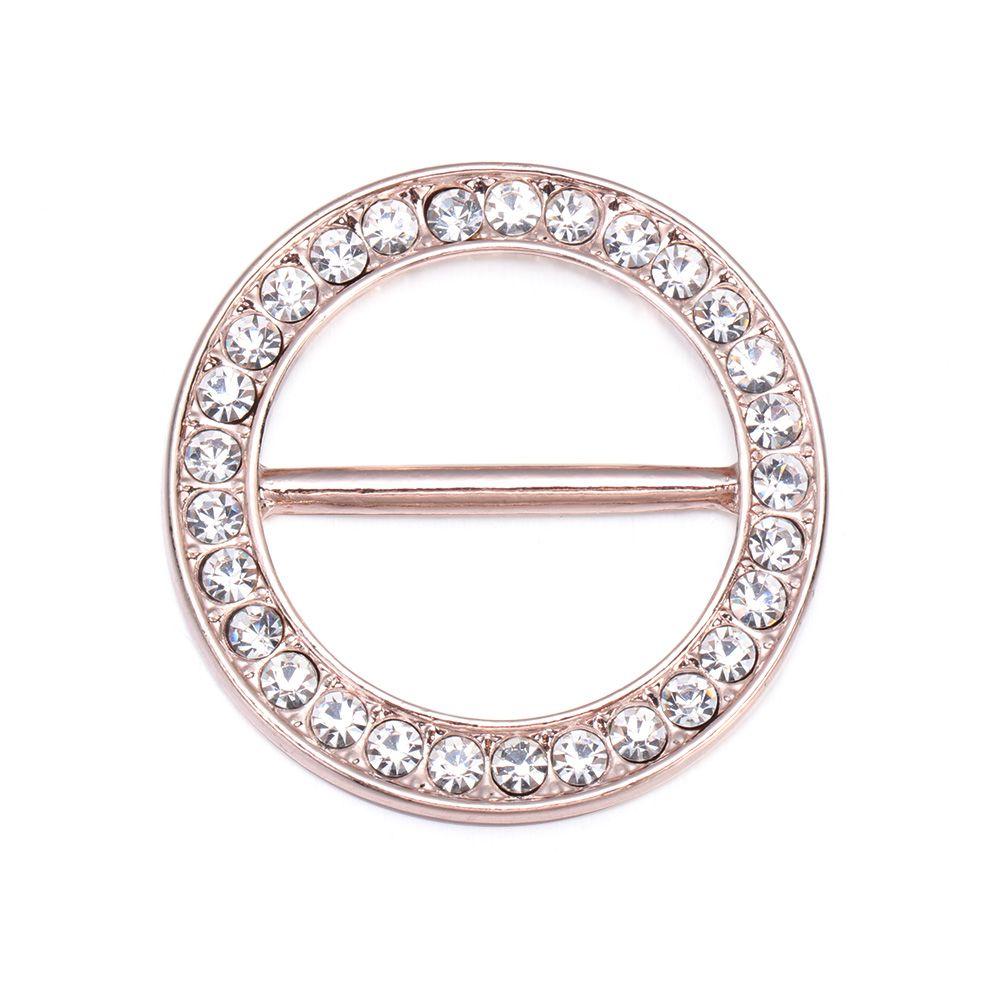 Heart Shape Butterfly Shape Buckle Decorative Buckle Ring Clip Round Circle Scarf Ring T-Shirt Clip